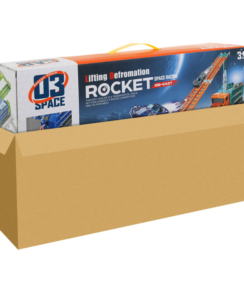 Lastele mõeldud veoauto ja rada