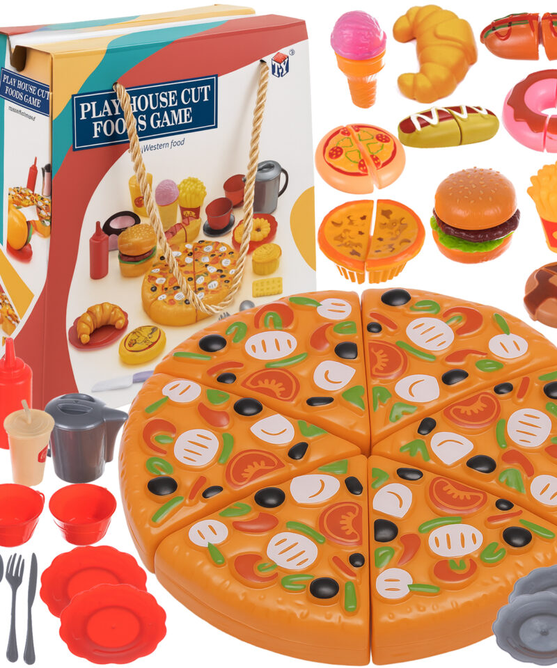 Lõbus Fast Food Mängukomplekt lastele