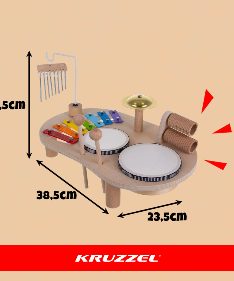 Hariv mängulaud muusika ja rütmi õppimiseks