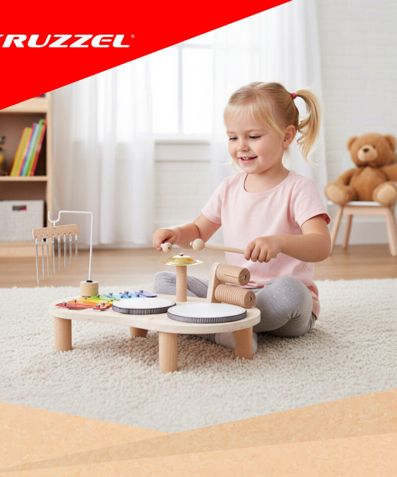 Mitmefunktsionaalne instrumentide komplekt lastele