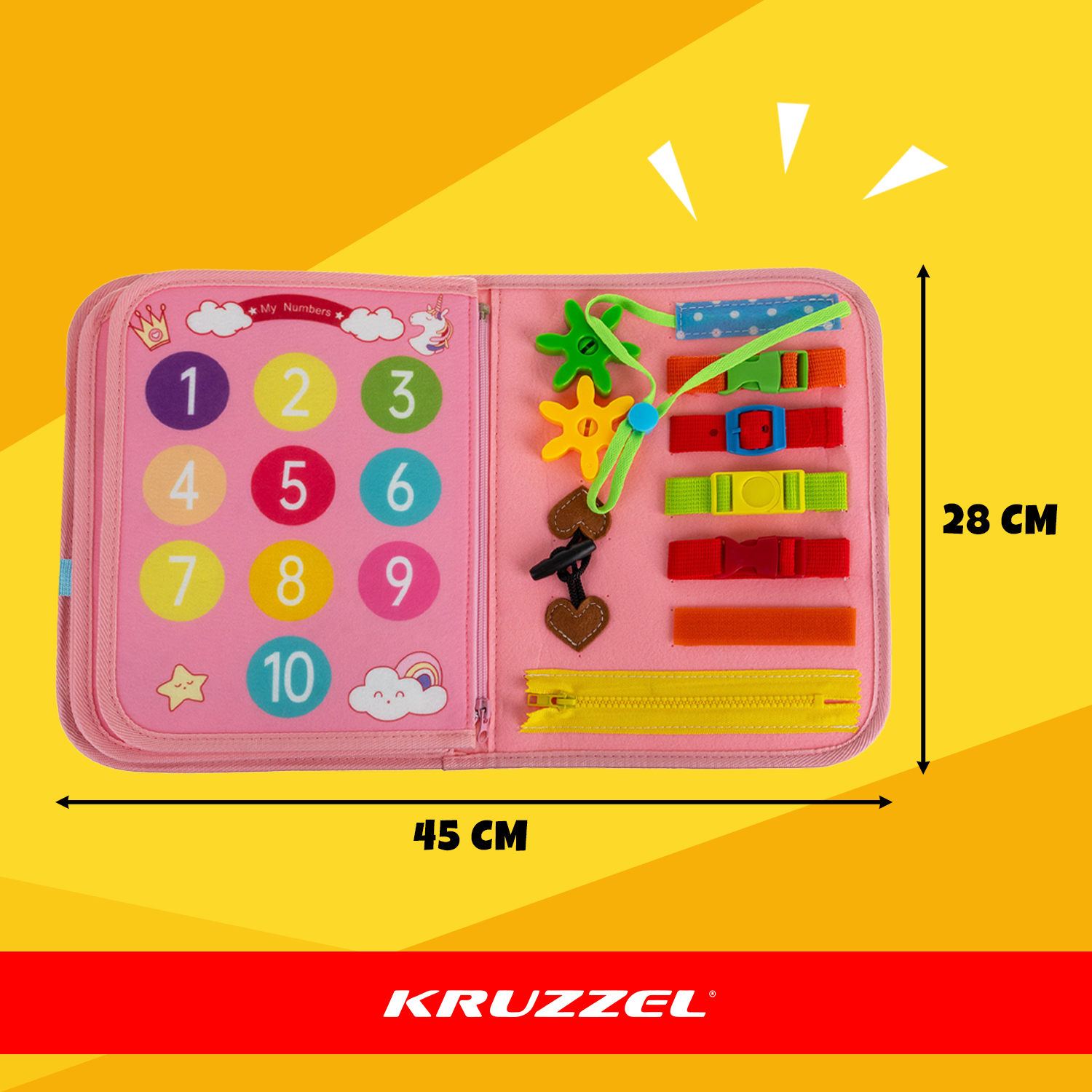 Kompaktne sensoorne raamat reisile