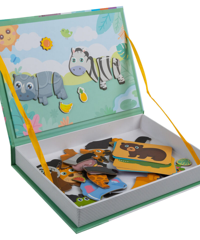 Magnetiline loomade pusle Montessori stiilis