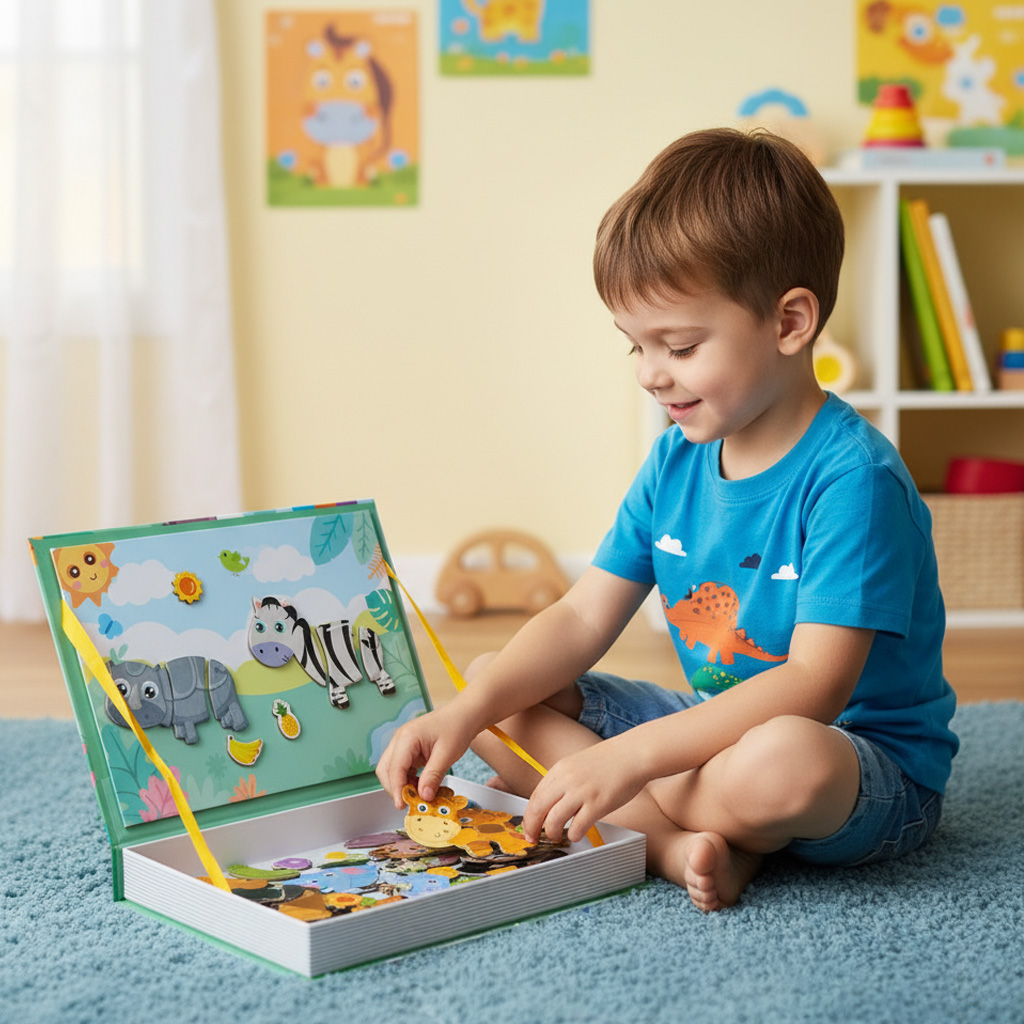 Aafrika loomade magnetiline mäng