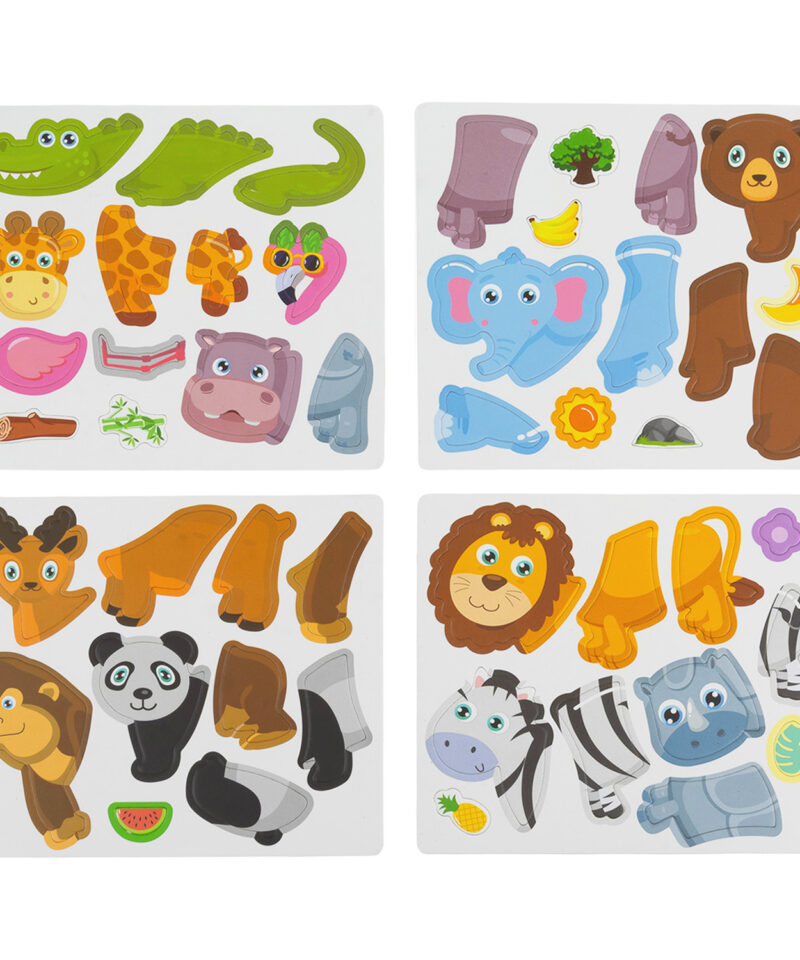 Montessori haridusmäng Aafrika loomadega