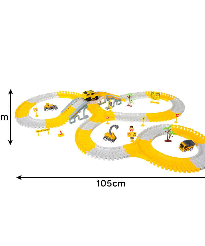 Lapsed mängivad ehitusautodega