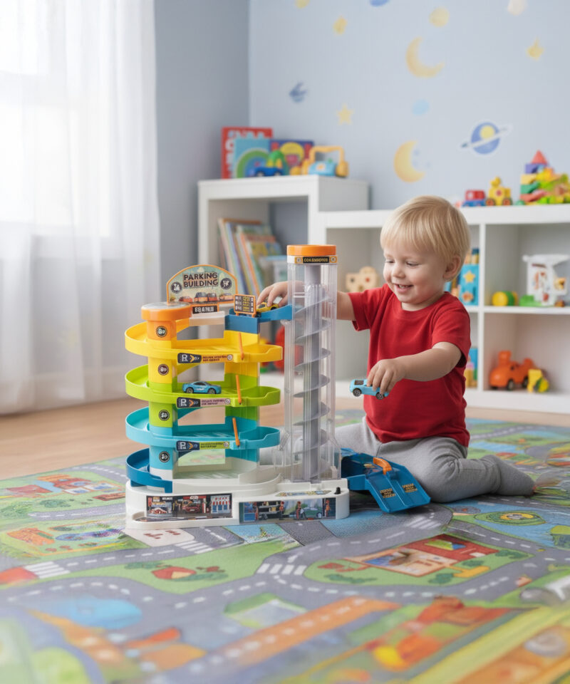 Ohutu ja vastupidav autoparkla lastele