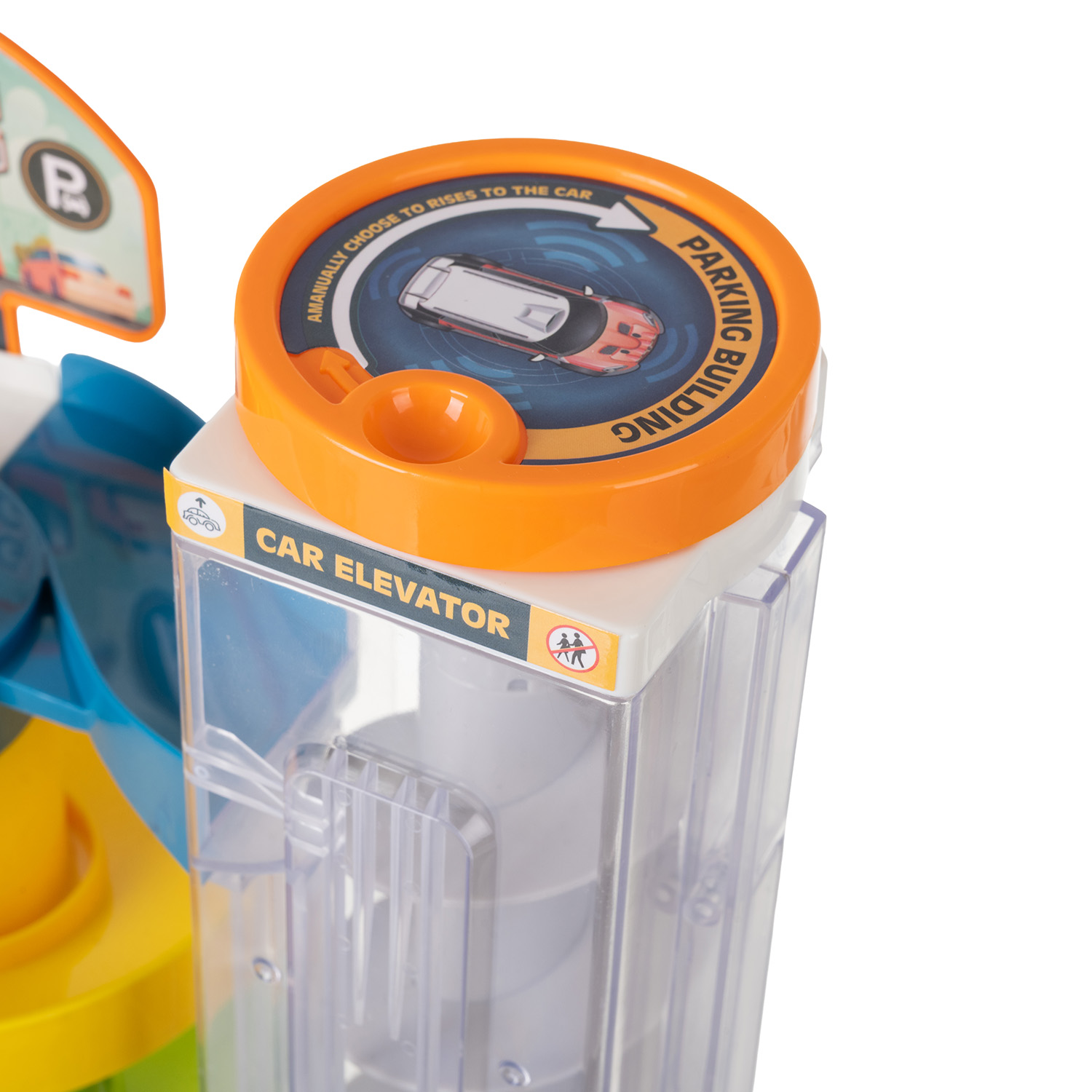 Kergesti kokku pandav autoparkla mänguasi