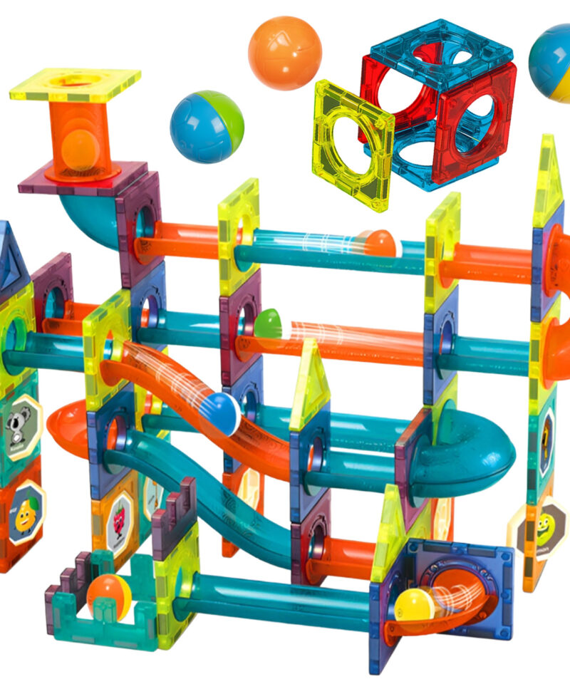 Magnetilised klotsid lastele, 96 osa komplekt