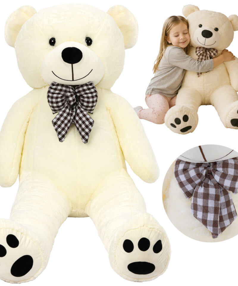 Suur pehme kaisukaru 140 cm koos lipsuga