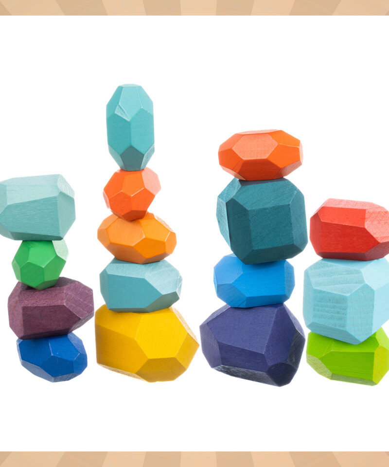 Ohutud klotsid lastele harivaks mänguajaks