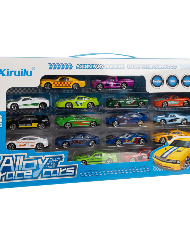 Erksavärvilised metallist autod