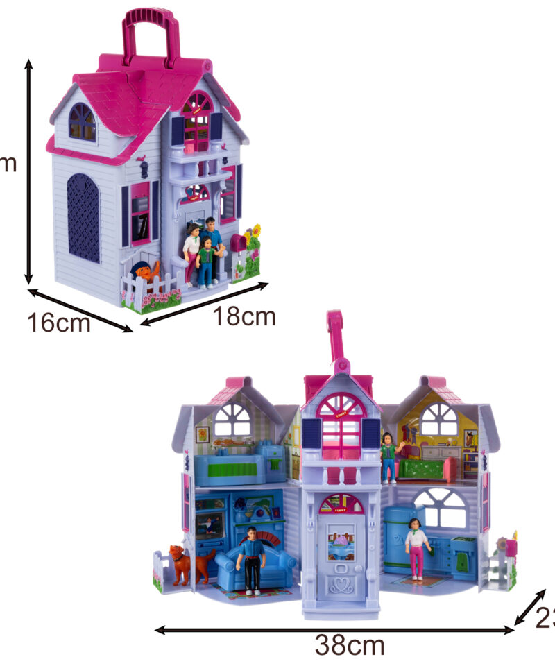 Lastele sobiv Nukuvilla Mängukomplekt