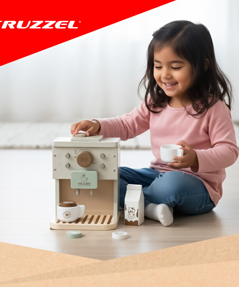 Rollimängude kohvimasin lastele