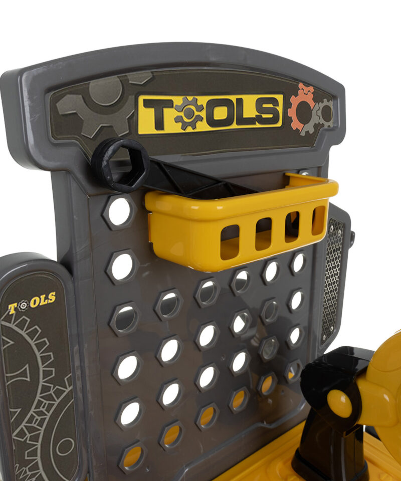 Laste tööriistakohver ja tööriistad