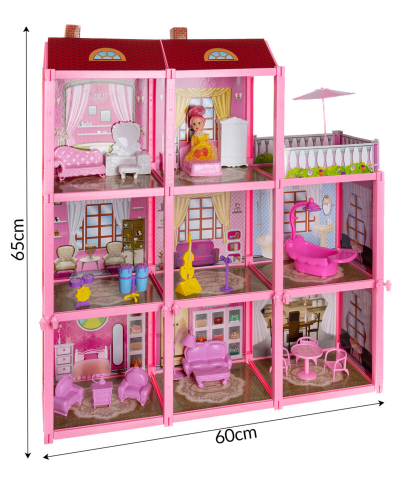 Kolm korrust ja kaheksa tuba