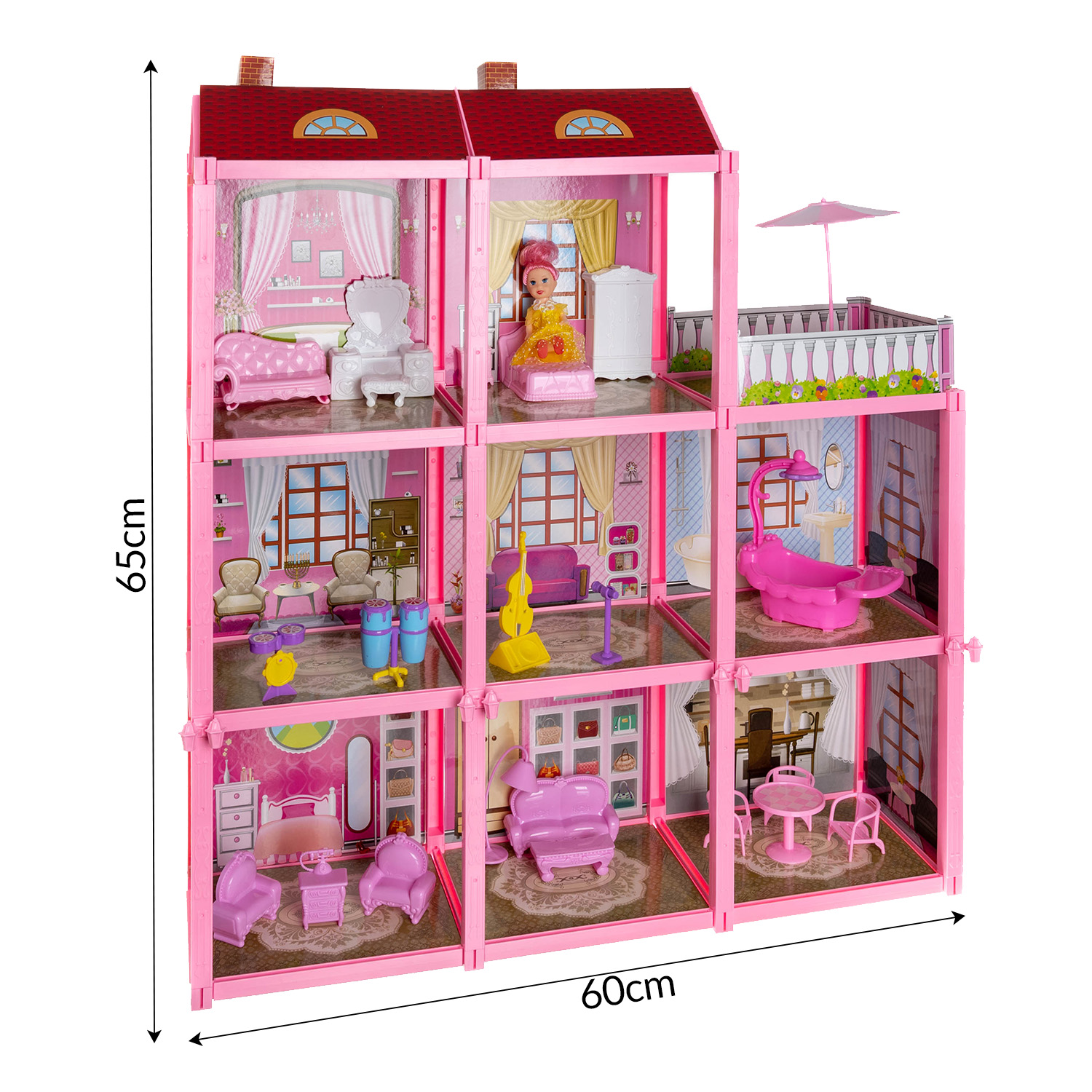 Kolm korrust ja kaheksa tuba