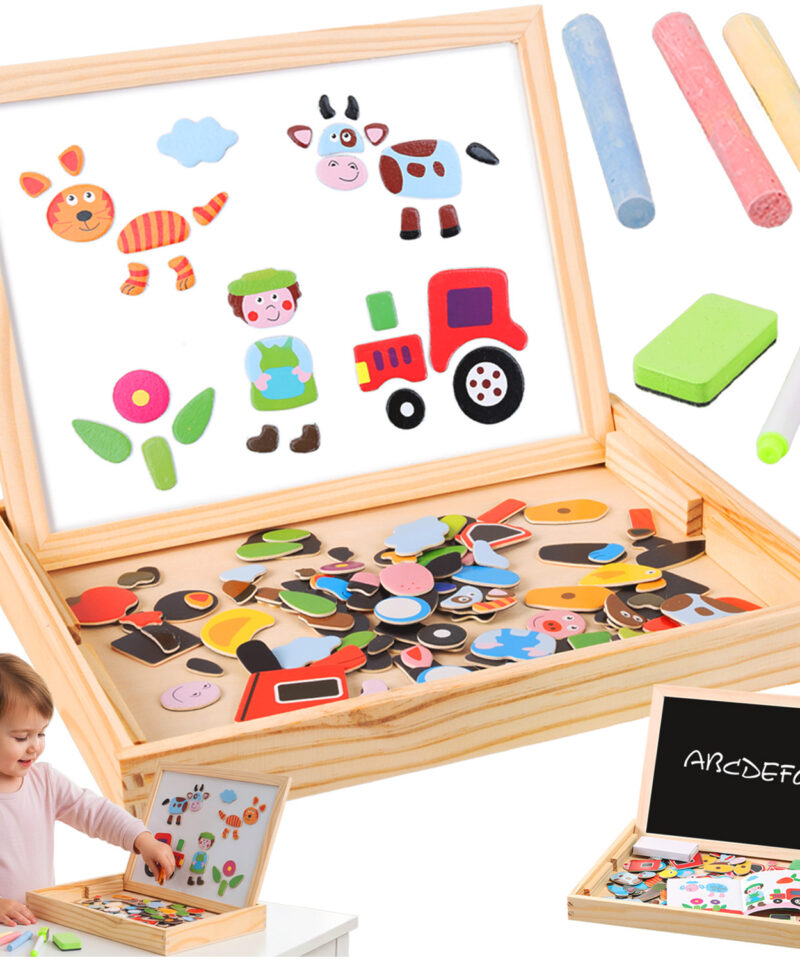 Kahepoolne hariv joonistustahvel lastele