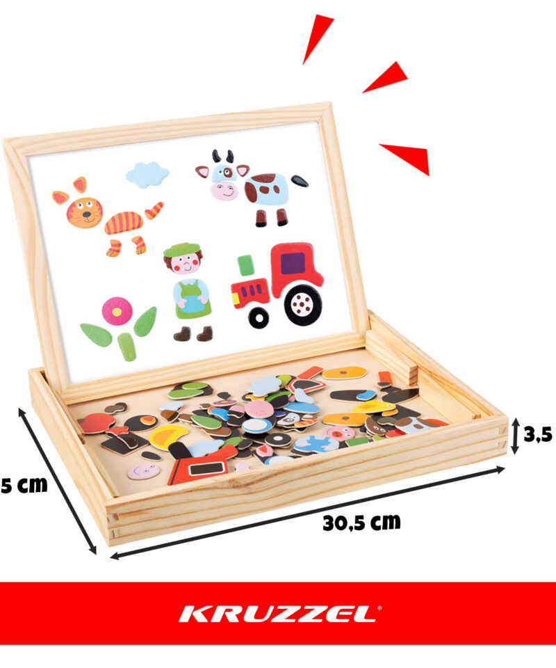 Magnetiline ja kriiditahvel ühes