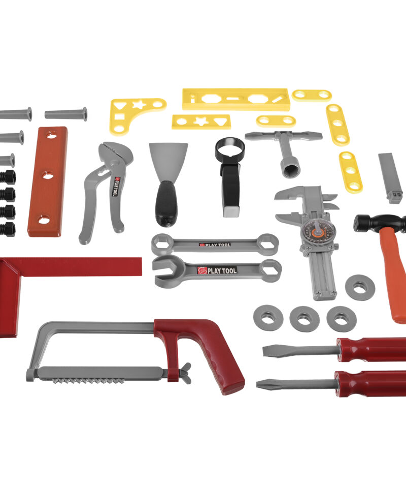 Laste tööriistakomplekti realistlikud tööriistad