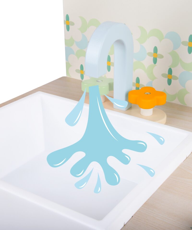 Köögitarvikutega mängukomplekt