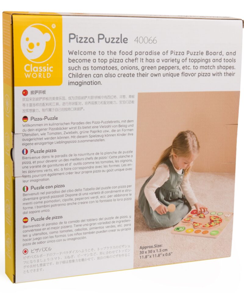 Arendav ja loov pizza komplekt