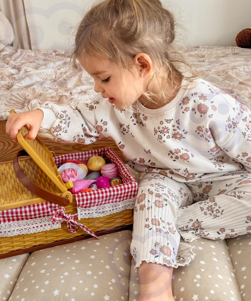 Piknikukorv väikestele kokkadele