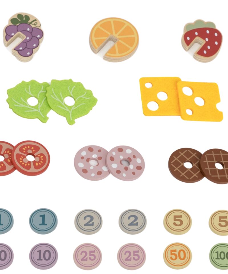 Lastele mõeldud burgerite valmistamise komplekt