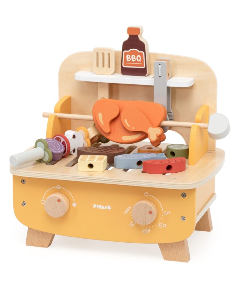 Laste grillimäng realistlike tarvikutega