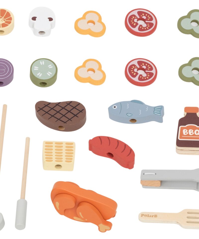 Arendav puidust mängukomplekt lastele