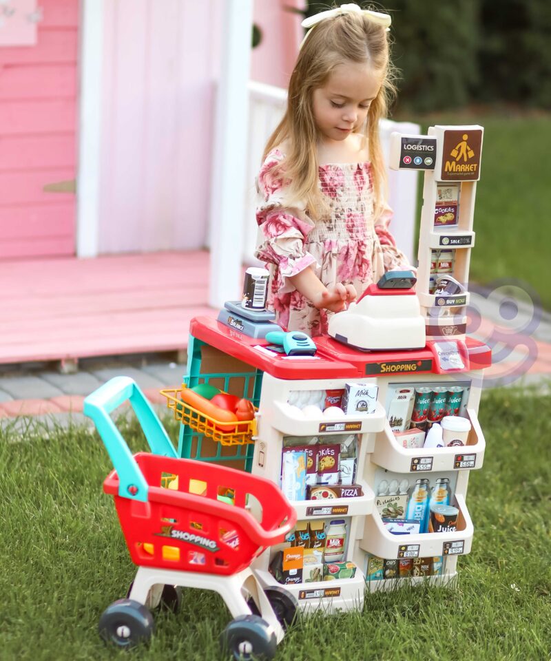 Hariv ja lõbus supermarket mäng lastele