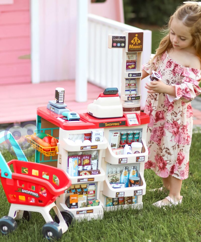 Hariv ja lõbus supermarket mäng lastele