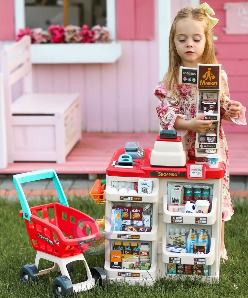 Hariv ja lõbus supermarket mäng lastele