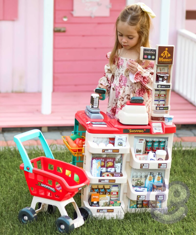 Hariv ja lõbus supermarket mäng lastele