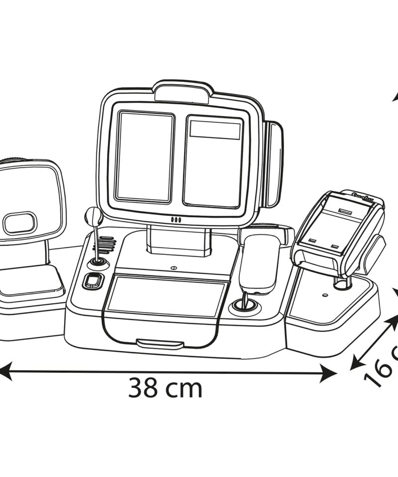 Hariv mängukassa helide ja valgusega
