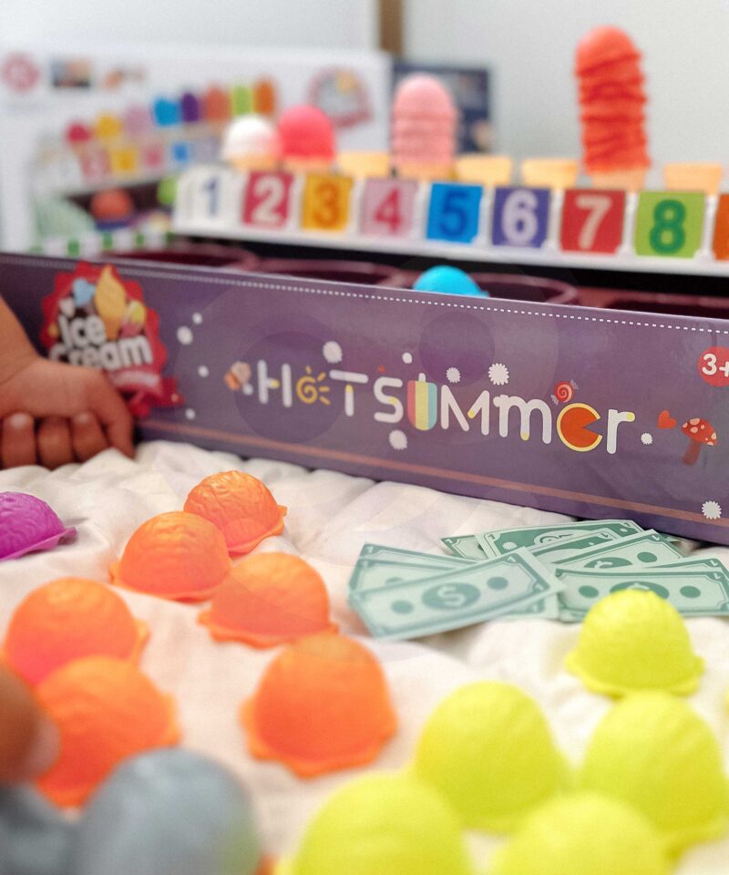 Arendav mängukomplekt numbrite õppimiseks