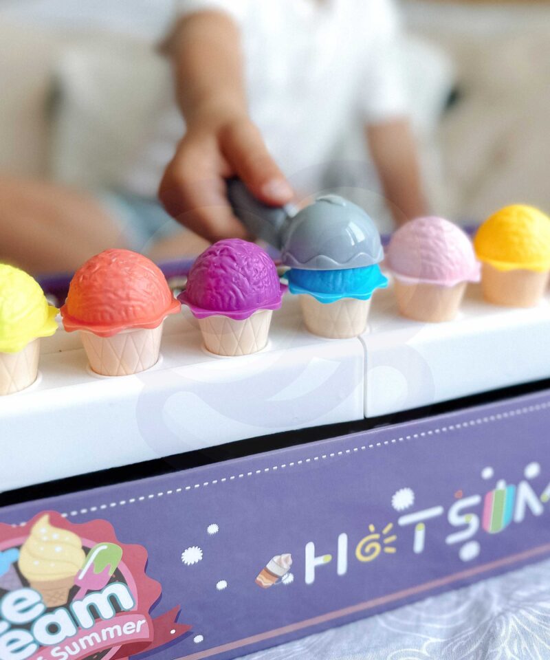 Jäätisepoe rollimäng lastele