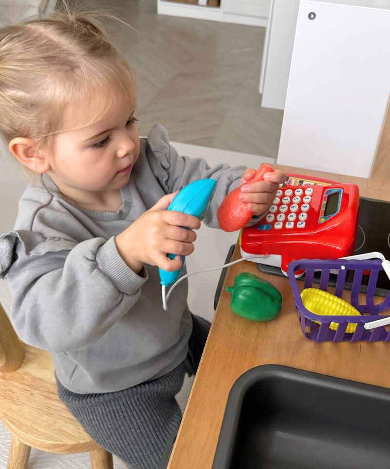 Kauplusekassa koos skanneriga