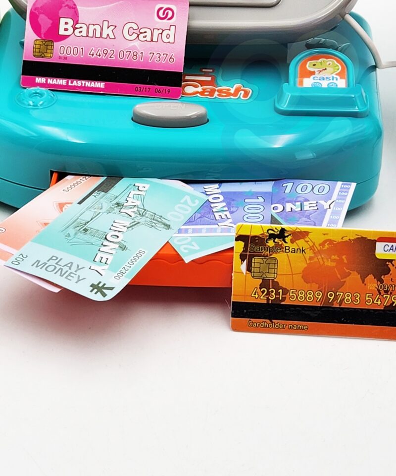 Rollimängude kassa pastellvärvides