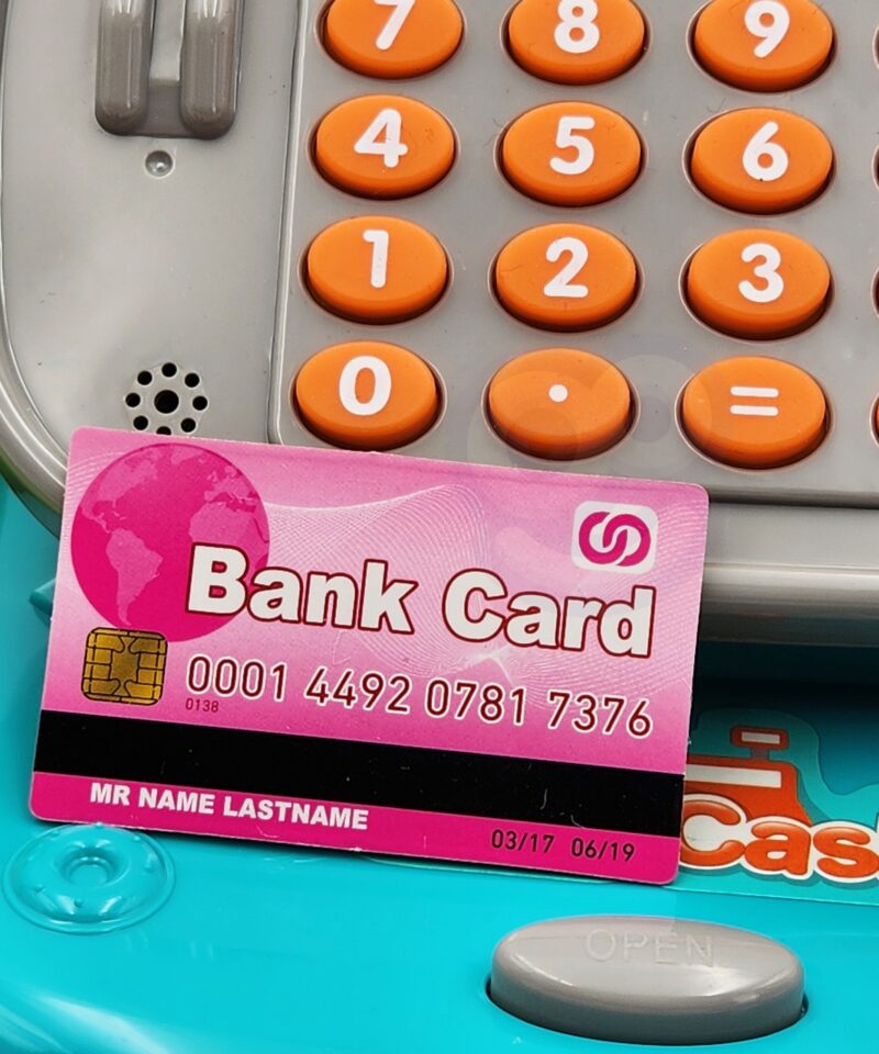 Rollimängude kassa pastellvärvides