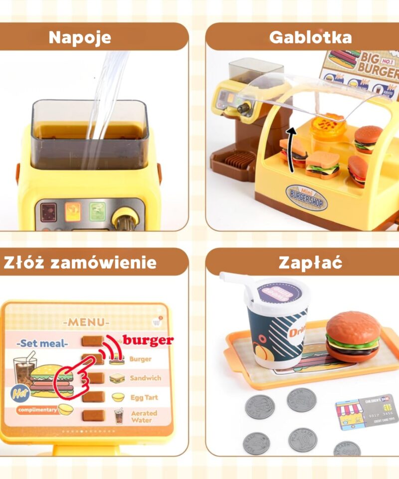 Laste mängukomplekt koos mängurahaga