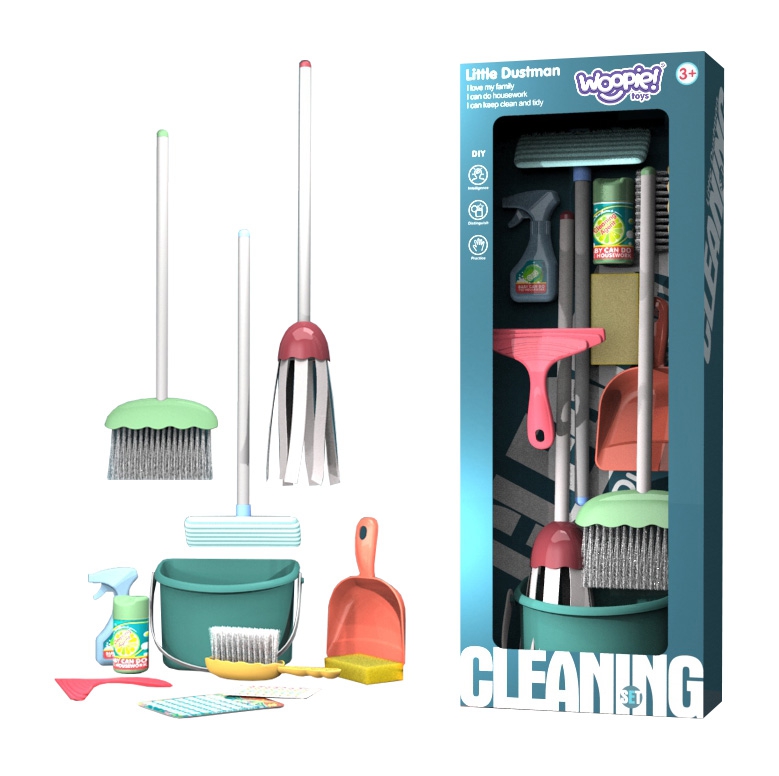 Laste koristuskomplekt mängimiseks