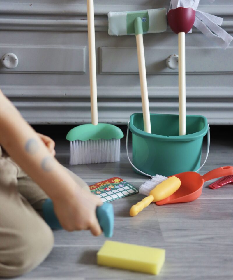 Mängu kaudu koristamise õppimine