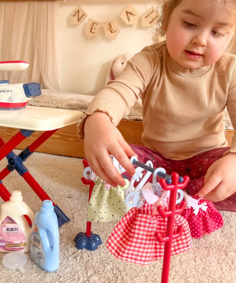 Triikimislaud ja tarvikud lastele