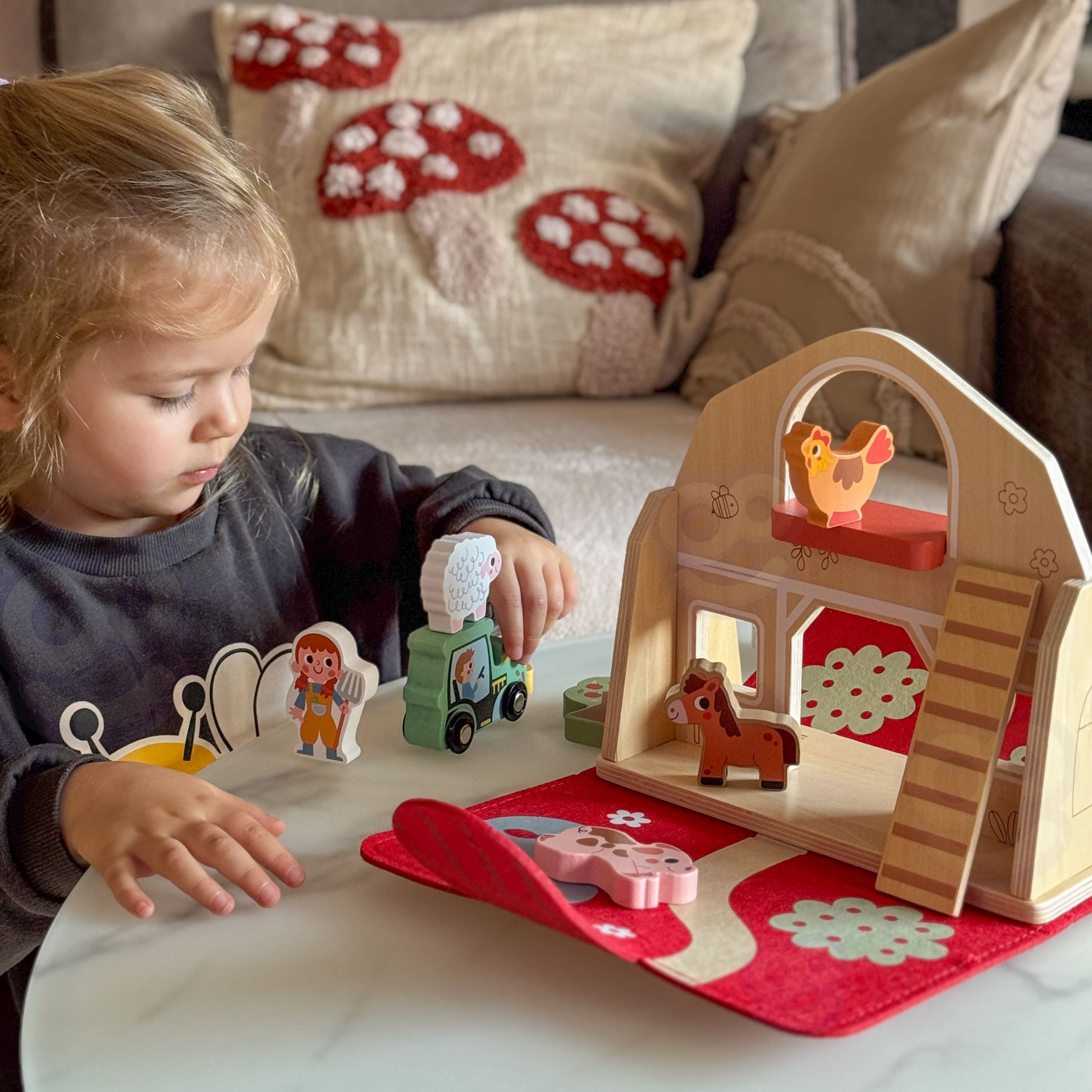 Lastele mõeldud farmikomplekt