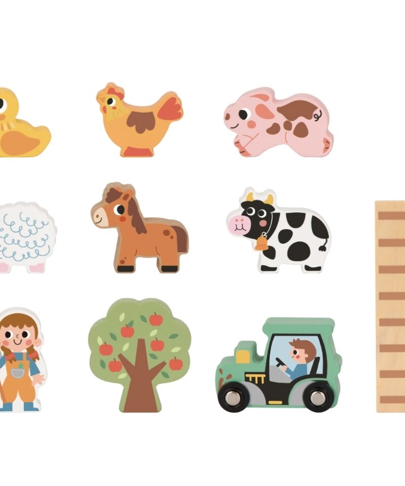 Farmikomplekt koos loomade figuuridega