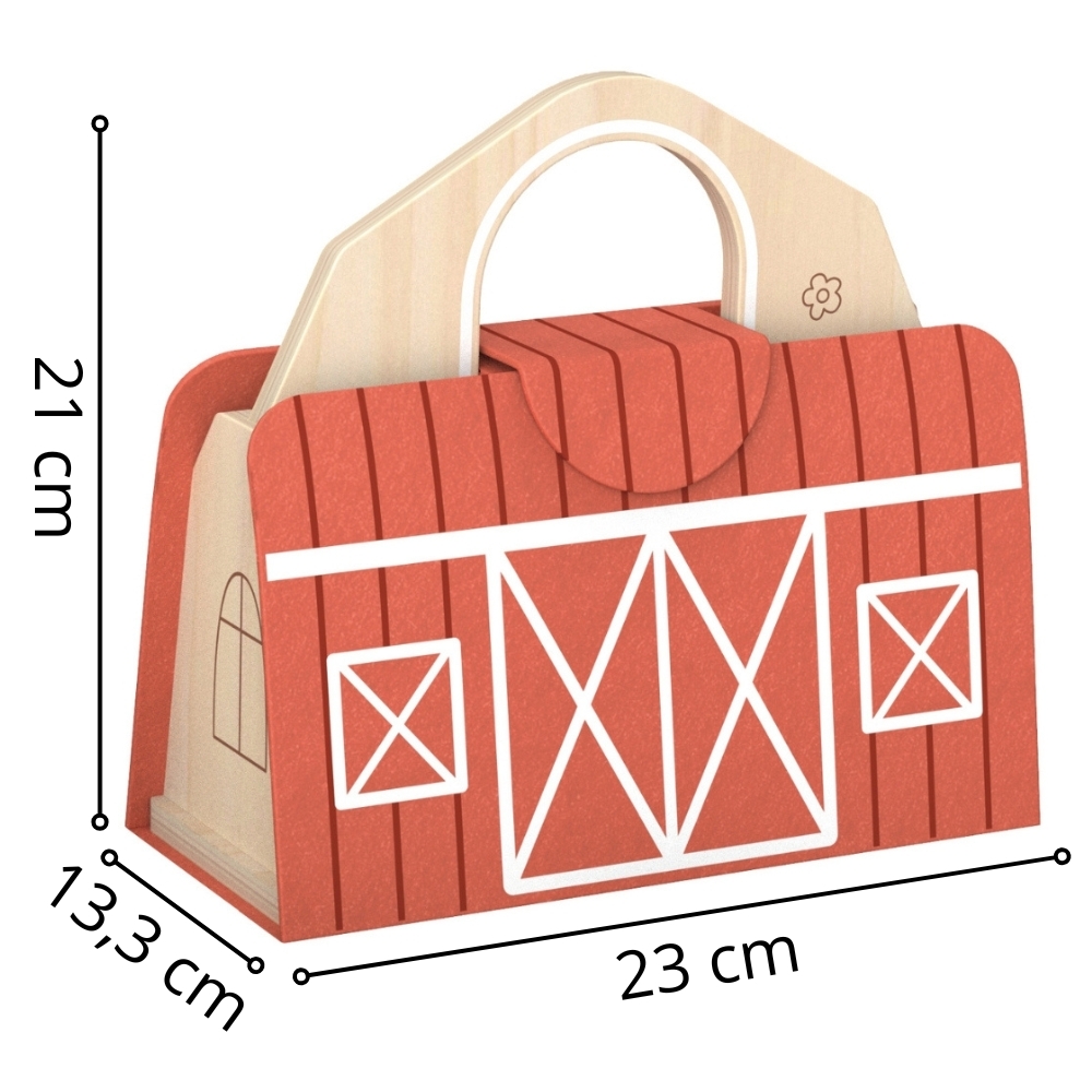 Farmikomplekt koos loomade figuuridega