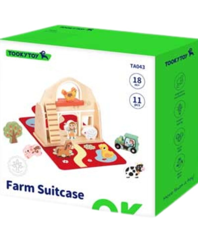 Farmikomplekt koos loomade figuuridega