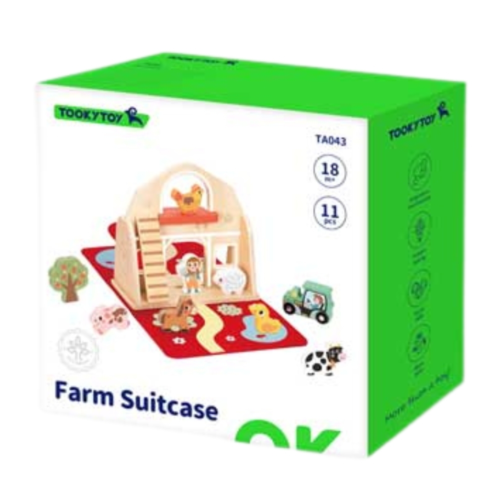 Farmikomplekt koos loomade figuuridega