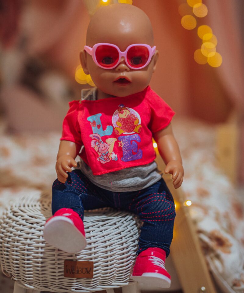 Nuku riietekomplekt koos jalanõudega