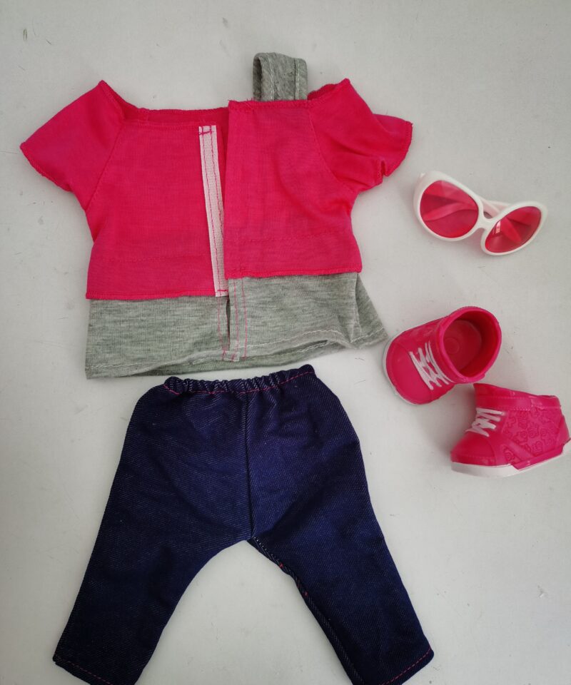 Riietekomplekt 43-46 cm nukule